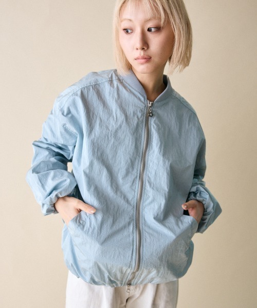 rehacer（レアセル） ma1 ma-1 rehacer : Shrink MA-1 Jacket