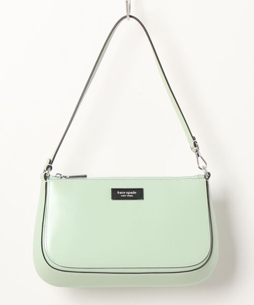 美品★kate spade ケイト・スペード★バッグ★トート　グリーン ケイトスペードニューヨーク kate spade new york バック （グリーン