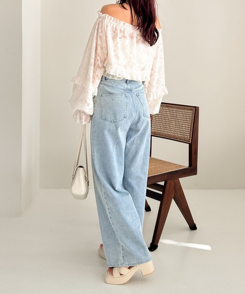 「Heather」 ヒールサンダル S アイボリー レディース_画像4