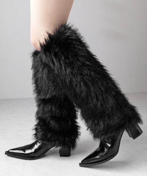 me+em select（ミームセレクト） ブーツ 「 2color 」ミックス