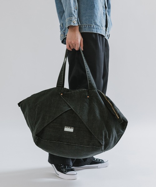 SKEWed（スキュー） トートバッグ マチあり デニムトートバッグ メンズ