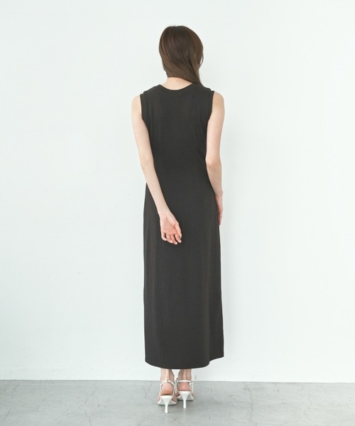 SNIDEL（スナイデル） ノースリーブワンピース FREE ネイビー