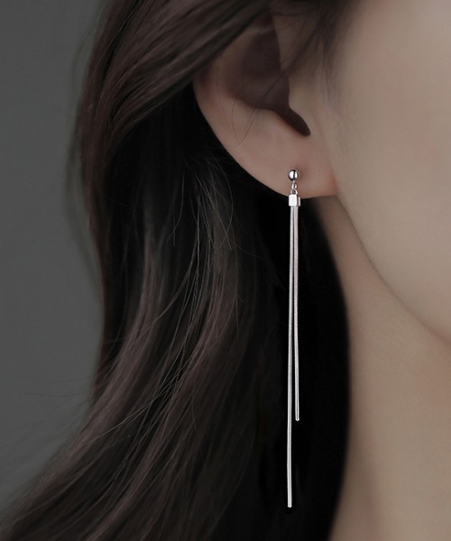 【sold out】ハンドメイドピアス・タッセルピアス ピアス メタルタッセルピアス レディース : ZOZOTOWN Yahoo!店 - 通販