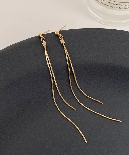 ピアス メタルタッセルピアス レディース : ZOZOTOWN Yahoo!店 - 通販