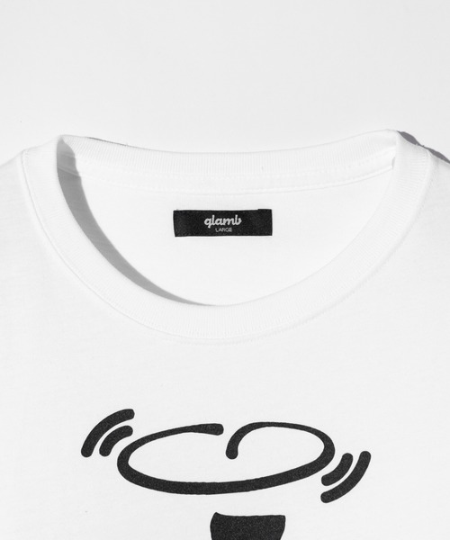 [glamb] короткий рукав футболка M черный мужской 