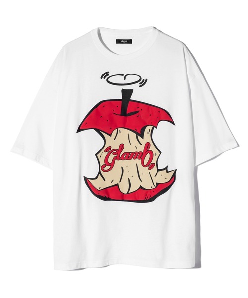 [glamb] короткий рукав футболка M черный мужской 