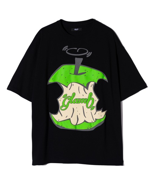 [glamb] короткий рукав футболка M черный мужской 