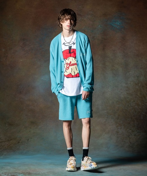 [glamb] короткий рукав футболка M черный мужской 