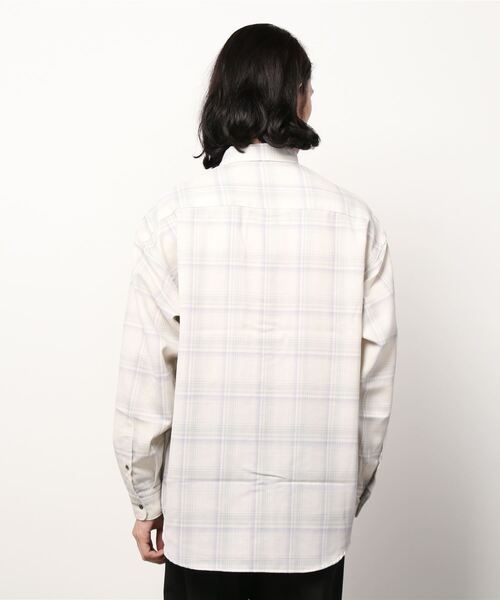 「BRACTMENT」 長袖シャツ 38 ライトグレー メンズ_画像3