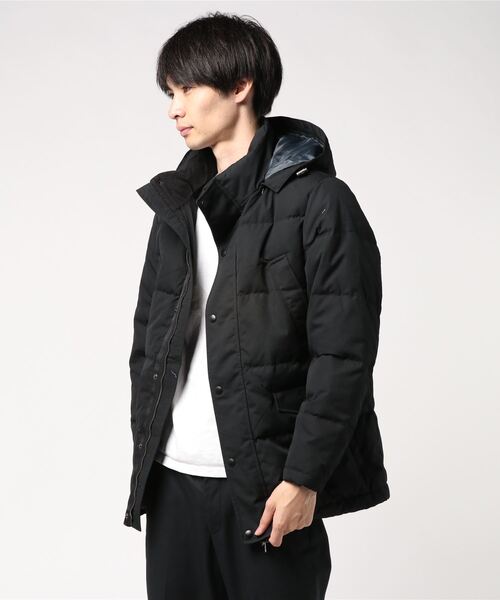 【美品】B:MING by BEAMS ダウンコート ブラック М ジャケット B：MING by BEAMS（ビーミング by ビームス） ダウンコート MEDIUM