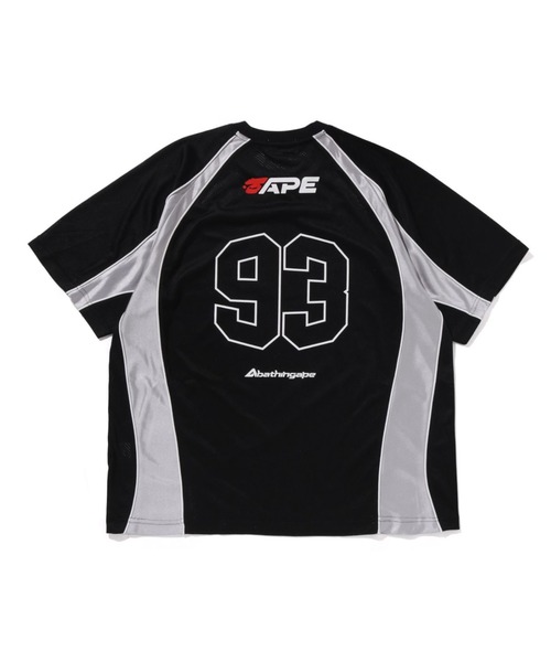 「A BATHING APE」 半袖Tシャツ LARGE ブラック メンズの画像