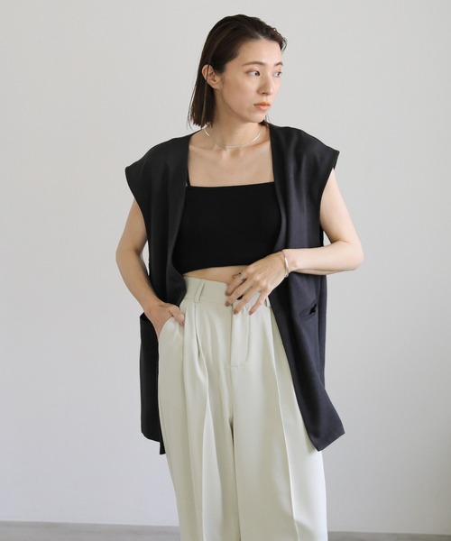 select MOCA 「select MOCA」 スラックス SMALL アイボリー レディース