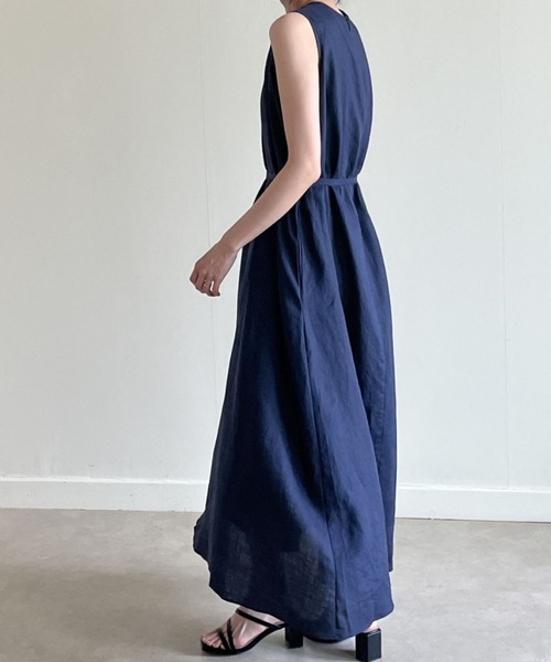 「CADBURY」 ノースリーブワンピース FREE パープル レディース_画像5