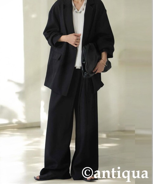 antiqua（アンティカ） セットアップ LARGE ベージュ レディース