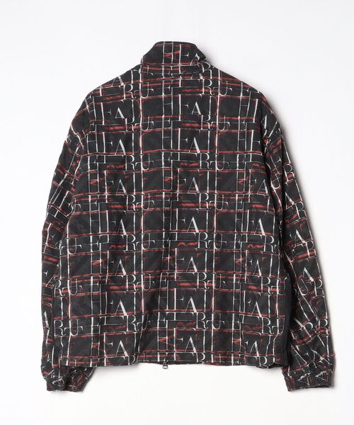 「Iroquois」 チェック柄ブルゾン 3 ブラック メンズ_画像2