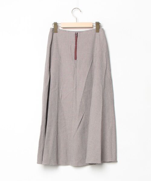 「BEAMS LIGHTS」 フレアスカート 36 ブラウン レディース_画像2