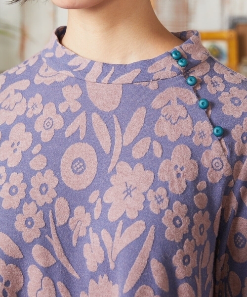 Jocomomola（ホコモモラ） tシャツ Paseo de las flores フラワージャ