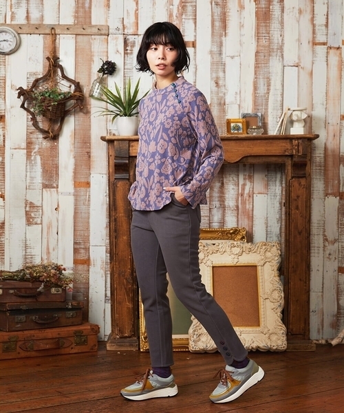 Jocomomola（ホコモモラ） tシャツ Paseo de las flores フラワージャ