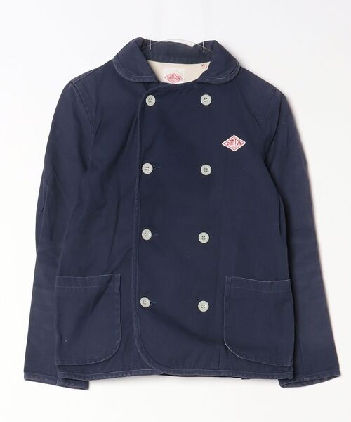 【美品】ダントン　ダウンジャケット　ネイビー34 極美品✨ ダントン danton ダウンジャケット 34 現行品 ネイビー