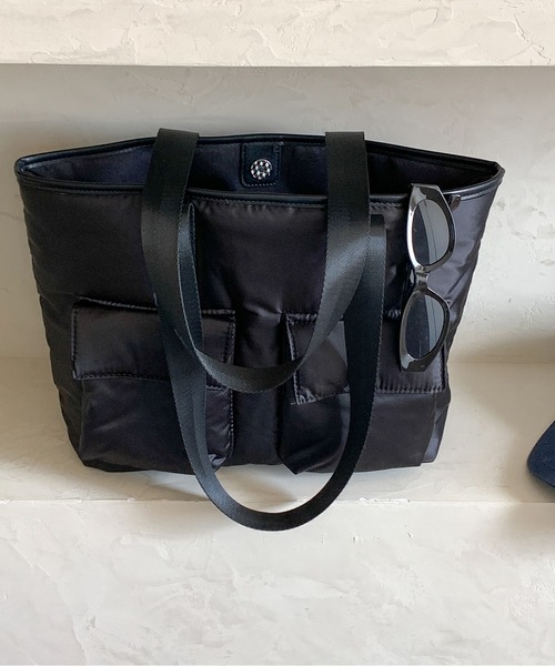 黒　キルティングバック 超軽量で持ちやすい！『URBAN RESEARCH 2wayキルティングバッグBOOK