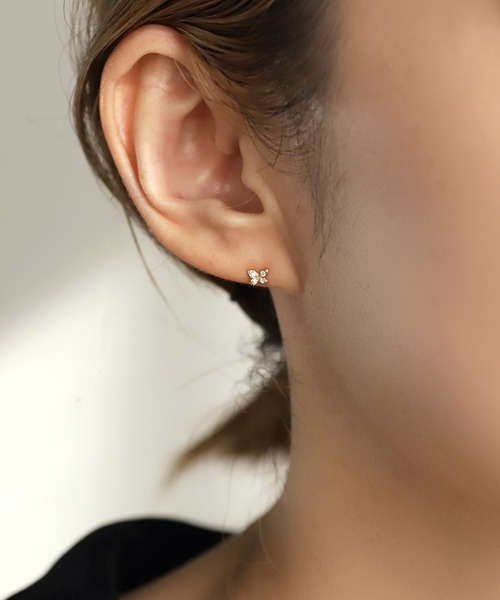 ◆SIENA ROSE◆定価44,000円 シエナロゼ　ピアス　k18＋プラチナ ◇SIENA ROSE◇定価44,000円 シエナロゼ ピアス k18＋プラチナ ◇SIENA