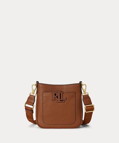未使用級✨ローレンラルフローレン ペプルド Cameryn 2way ブラウン LAUREN RALPH LAUREN（ローレン ラルフローレン） ショルダーバッグ