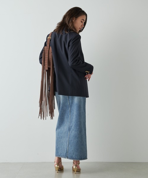 Whim Gazette（ウィム ガゼット） デニムスカート 38 ブルー