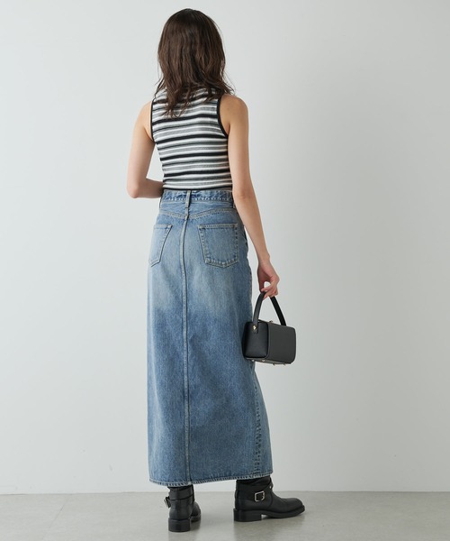 Whim Gazette（ウィム ガゼット） デニムスカート 38 ブルー