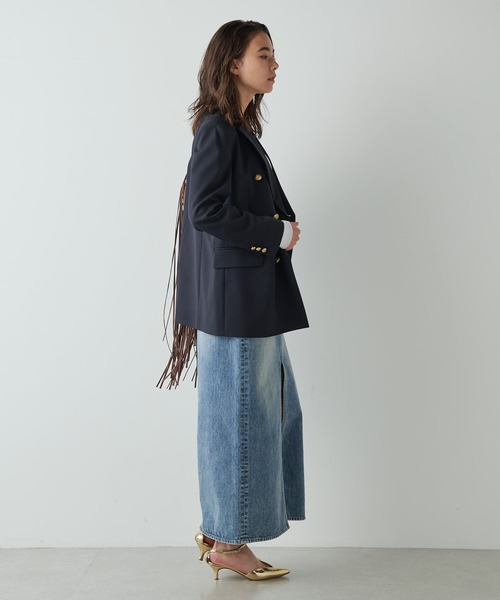 Whim Gazette（ウィム ガゼット） デニムスカート 38 ブルー