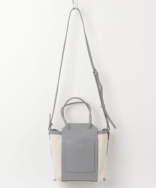 「YAHKI」 2WAYバッグ - グレー レディース_画像2