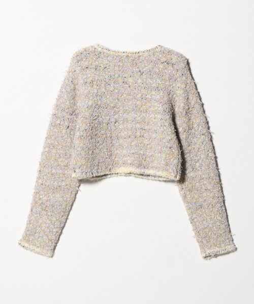 6(ROKU)ミックスカーディガン 6(ROKU)＞ミックス カーディガン