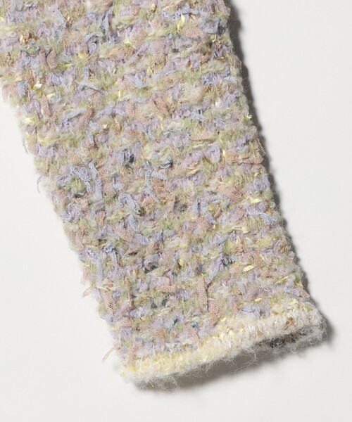 6(ROKU)ミックスカーディガン 6 カーディガン 「6(ROKU)」ミックス ニット カーディガン レディース