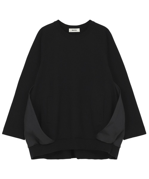ブラック 長袖カットソー ZUCCa（ズッカ） 長袖カットソー M size ブラック レディース