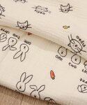スリーパー ねこ・うさぎガーゼスリーパーの詳細画像3