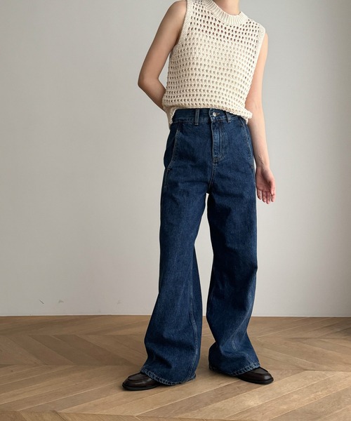 CANAL JEAN（キャナルジーン） 「El mar」デニムパンツ MEDIUM ダーク