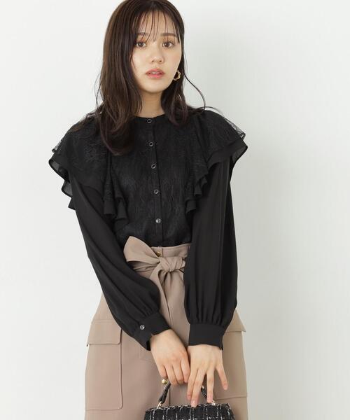 「PROPORTION BODY DRESSING」 長袖ブラウス SMALL ピンク レディース_画像3
