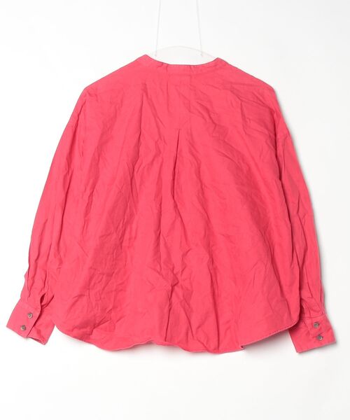 「note et silence 」 長袖ブラウス FREE レッド レディース_画像2