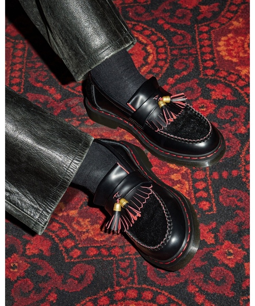 Dr.Martens（ドクターマーチン） ローファー - ブラック メンズ