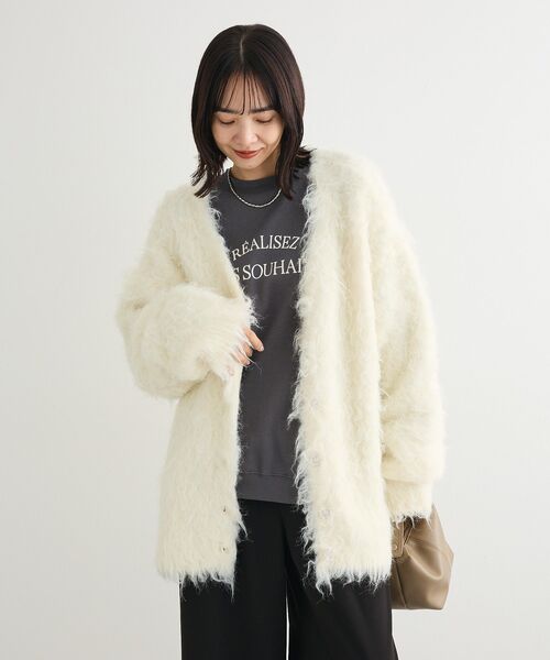 Green Parks（グリーンパークス） カーディガン ・swing by 2wayロング