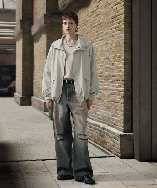 「EMMA CLOTHES」 ブルゾン M ダークグレー メンズ_画像7