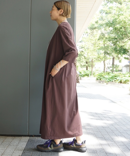 「JOURNAL STANDARD LUXE」 半袖ワンピース SMALL ネイビー レディースの画像