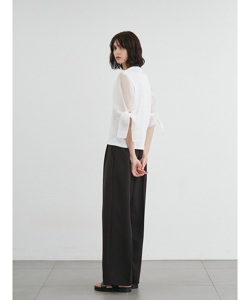 「styling/」 半袖カットソー FREE ブラック レディース_画像8