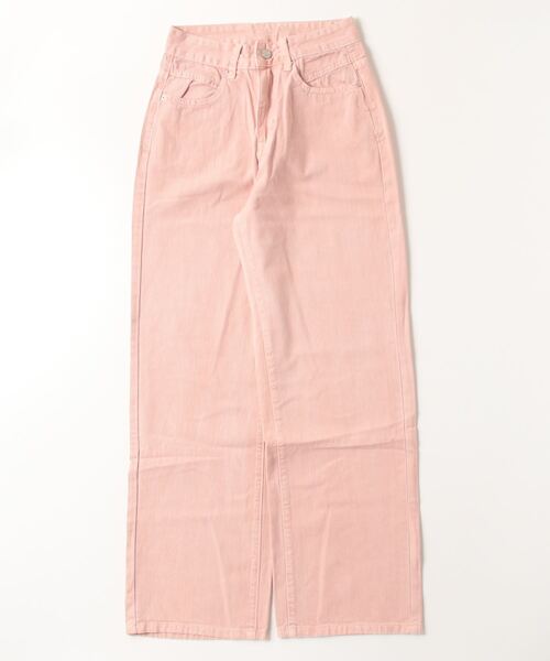 「Shelly island」 デニムパンツ L ピンク レディース_画像2