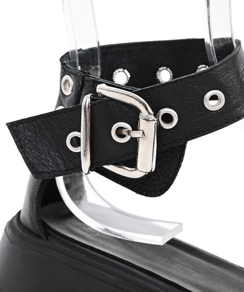 「Narcissus」 シューズ 37 ブラック レディース_画像3