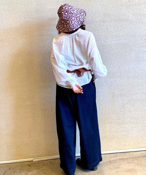 「JOURNAL STANDARD LUXE」 デニムパンツ SMALL ネイビー レディース_画像5