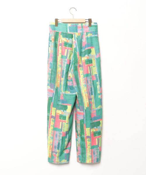 「36Quatre-Neuf」 パンツ 40 ダークグリーン レディース_画像2