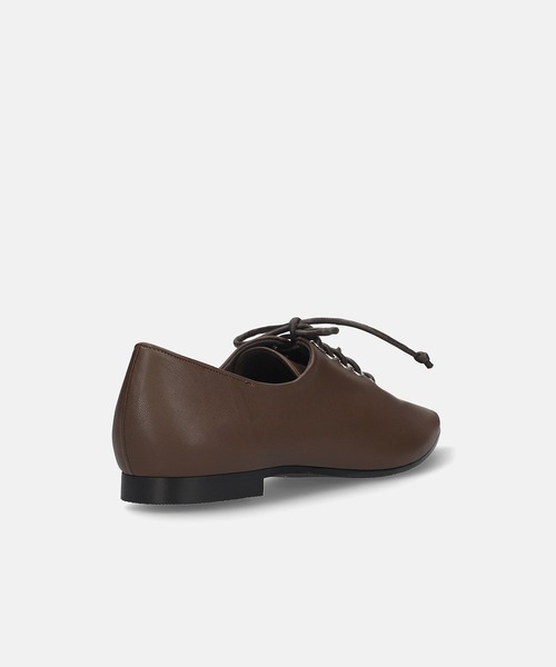 「MAMIAN」 フラットパンプス 23.5cm ダークブラウン レディース_画像9