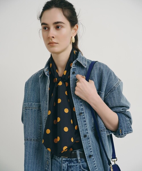 allureville（アルアバイル） ブラウス シャツ デニムビッグポケット