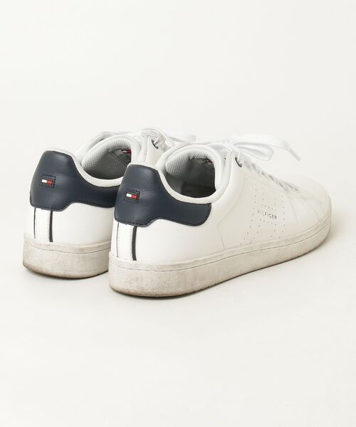 「TOMMY HILFIGER」 ローカットスニーカー 28cm ホワイト メンズ_画像2
