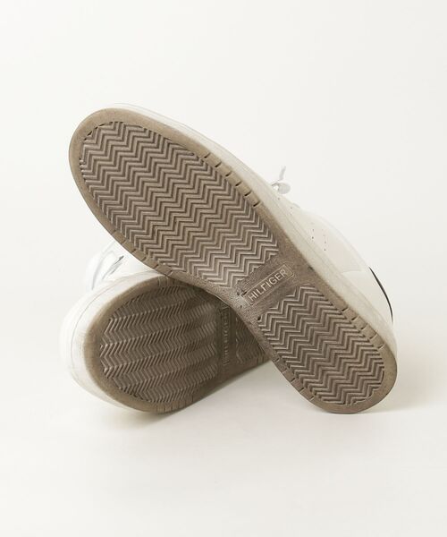 「TOMMY HILFIGER」 ローカットスニーカー 28cm ホワイト メンズ_画像3